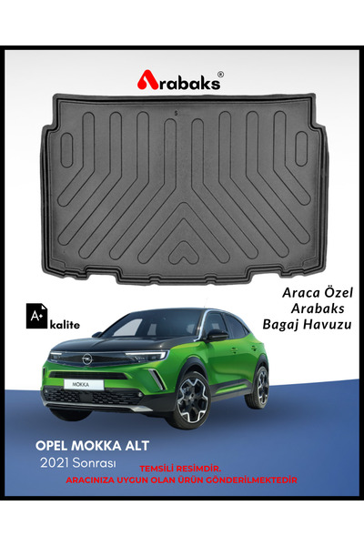 Arabaks Opel Mokka Alt 2021 Sonrası Bagaj Havuzu (A+ Kalite)