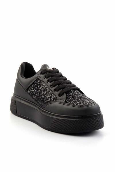 Bambi Women's Black Sneakers K01836004809
