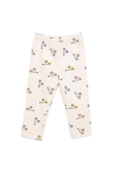 ebebek Hello Baby HelloBaby Kız Kiraz Desenli Tayt Kız Bebek