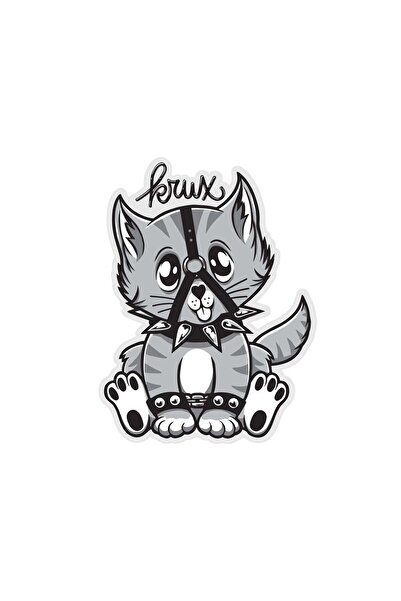 Krux ملصق مايلر شفاف لقلادة بوندج كيتي، أزرق، 4.25×5 بوصة