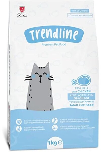 Trendline Kısırlaştırılmış Yetişkin Kedi Maması 1 kg