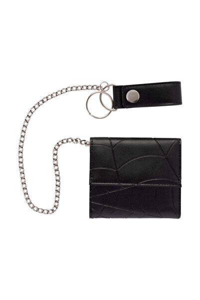 Creature To The Grave Tri-Fold Wallet - Black