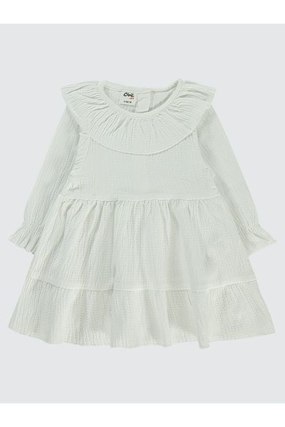 Civil Baby 6-18 Months Baby Girl Ecru Dress