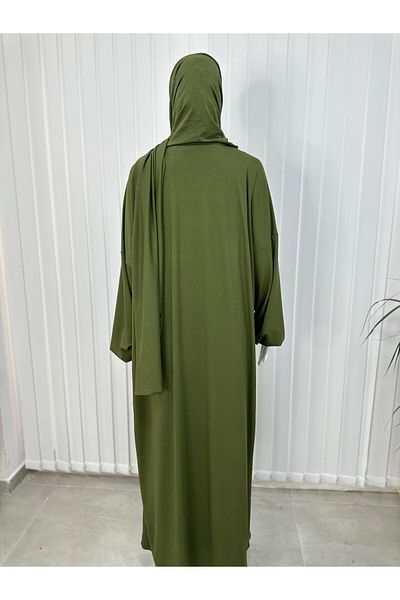 erasra class Quality Khaki Green Prayer Dress