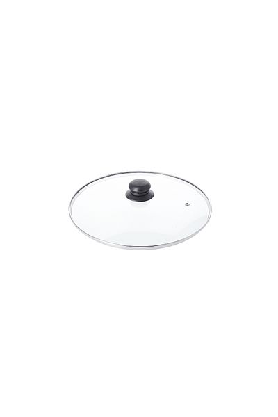 DELCASA DC1573 26cm Non-Stick Casserole Stock Pot with Glass Lid