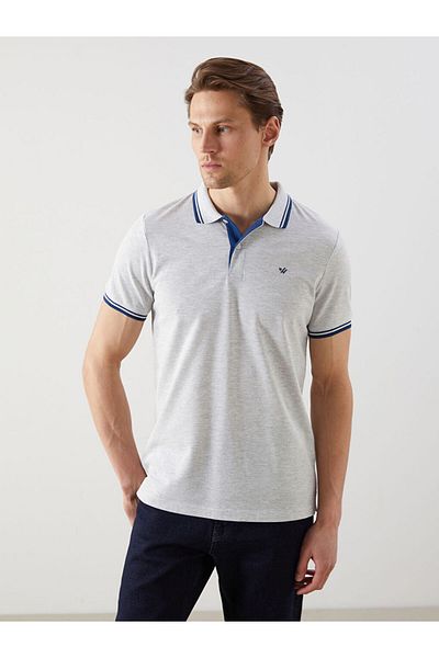 LC Waikiki Ανδρικό T-Shirt LCWAIKIKI Classic Polo Neck Pique