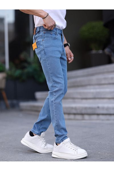 WKM Men's Slim Fit Casual Lycra Jeans