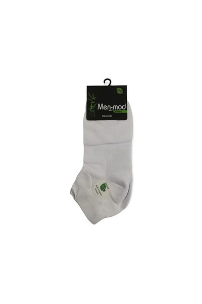 Menmod Ανδρικές κάλτσες 12 συσκευασιών Bamboo Seamless Short Booties