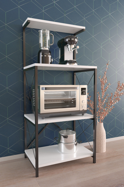 Hediyeler Kapında Mutfak Bangosu Çok Amaçlı Kahve Standı Mutfak Bangosu Mikro...