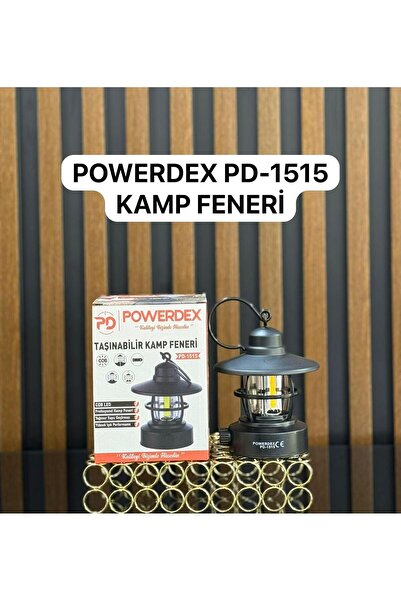 powerdex Pd-1515 Taşınabilir Şarjlı Kamp Lambası