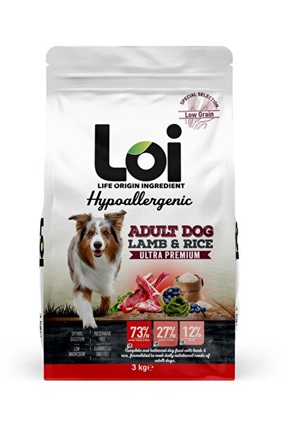 Loi MEDIUM ADULT KUZU ETLİ KÖPEK MAMASI 3 KG