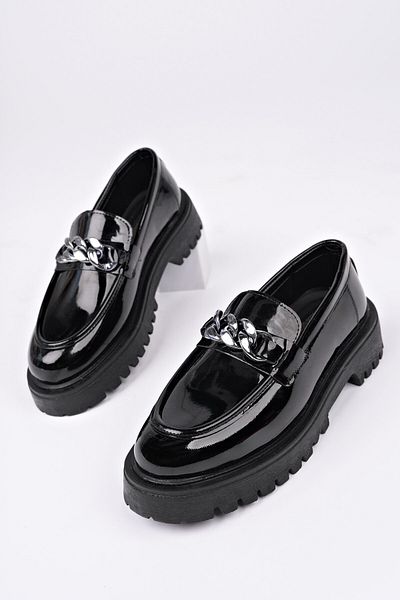 MUGGO ΚΑΘΗΜΕΡΙΝΗ Χονδρή Σόλα Πόρπη Καθημερινά Casual Loafer Γυναικεία Loafer Παπούτσια