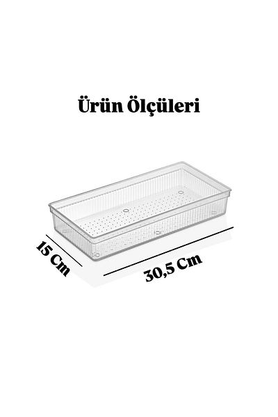 Bayev 5 Pieces Bade XL Drawer Organizer Makeup Organizer Cosmetic Organizer Makeup Brush Box