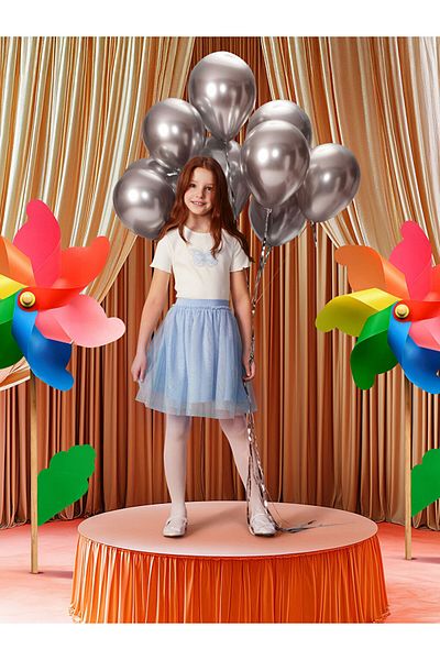 LC Waikiki Fusta tutu pentru fete cu talie elastică de sezon nou - S5CD01Z4