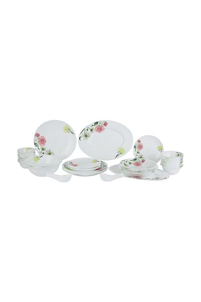 DELCASA 40 Piece Opalware Dinner Set- DC3383