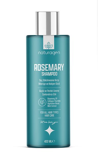 Naturagen Rosemary Intensive Care Shampoo Anti-Shedding Helps Fast Growth