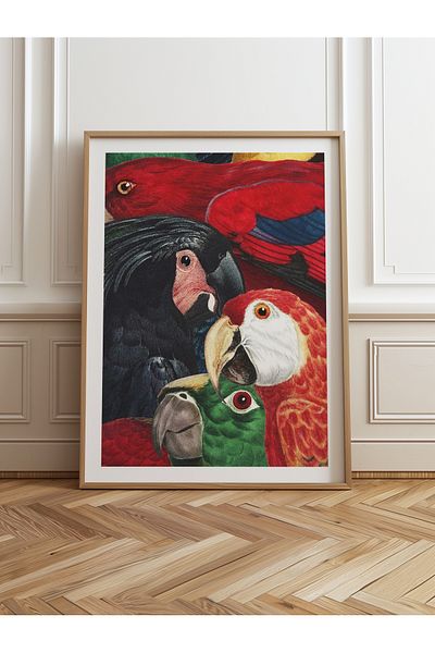 HOMEPACK Μονό Ξύλινο Πλαίσιο Πίνακας One Piece Poster Painting TK/1039