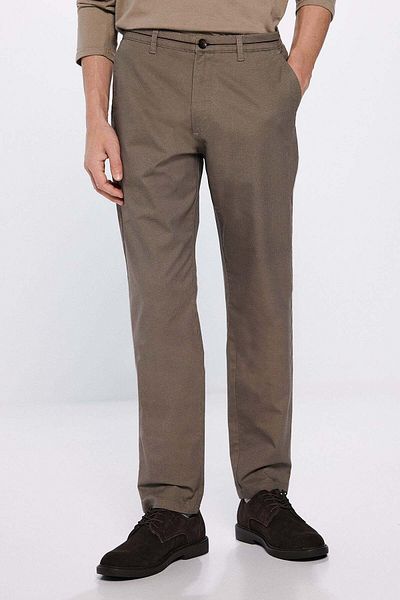 Springfield Slim Fit Micro-printed Chinos