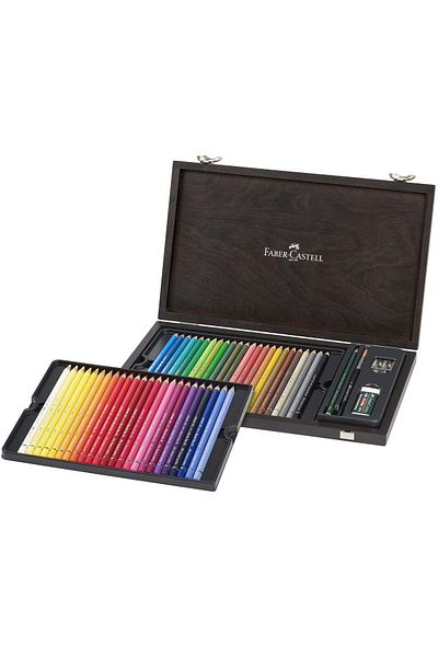 Faber Castell Set of 48 watercolor pencils in wooden box Albrecht Durer Faber-Castell