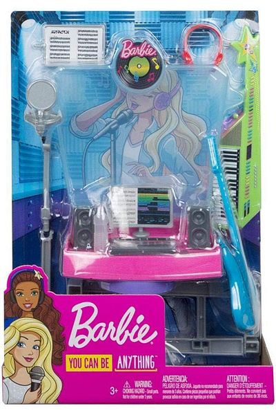 Barbie Career Places Playsets - Musician Recording Studio, Multi