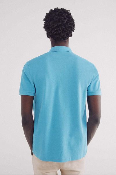 Springfield Essential Regular Fit Piqué Polo Shirt