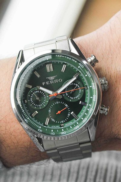 FERRO Fm11588A6 Men's Wrist Watch with Steel Cord