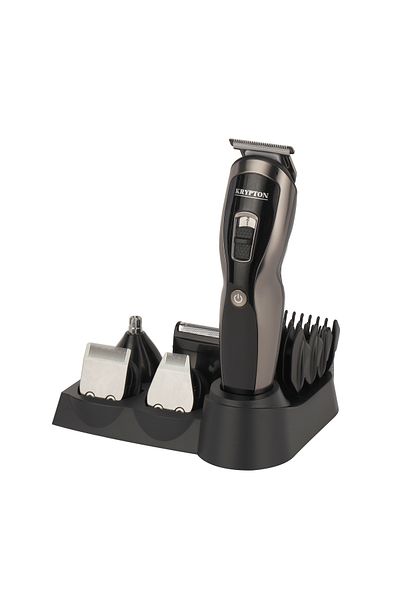 KRYPTON Krypton Rechargeable 10-IN-1 Grooming kit | KNTR6041 BLACK