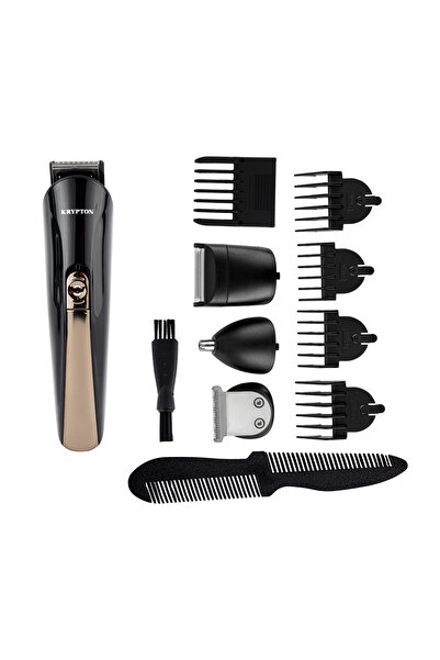 KRYPTON 11-in-1 Rechargeable Grooming Set|Detachable Trimmer Attachments-KNTR6575