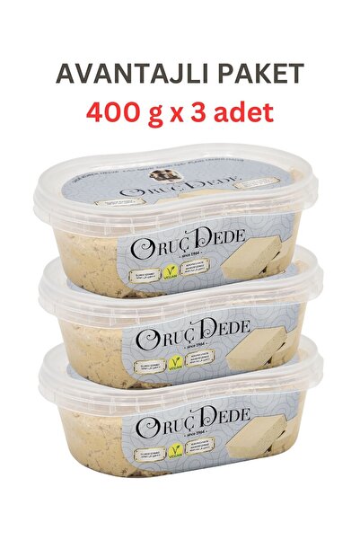 ORUÇ DEDE Sade Tahin Helvası 400 g x 3 adet
