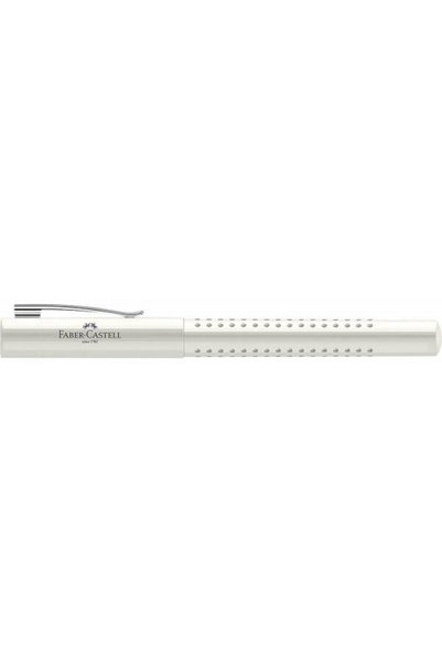Faber Castell Set stilou M si pix Grip 2010 alb cocos Faber-Castell