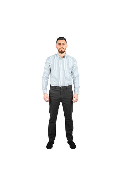 Giordano Men's Stretch Twill Khaki Pants
