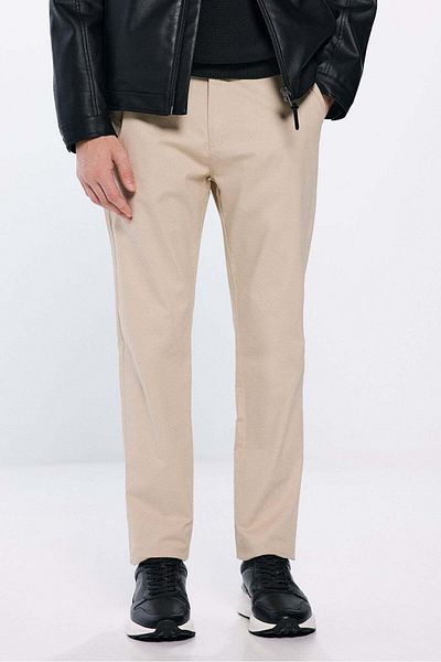 Springfield Slim Fit Micro-printed Chinos