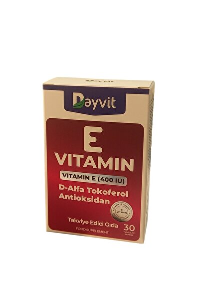 Dayvit Vitamin E 400 IU 30 Kapsül