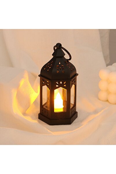 KuantumHome Ramazan Feneri  Ramazan Bayramı LED Işıkları Ramazan Taşınabilir Vintage LED