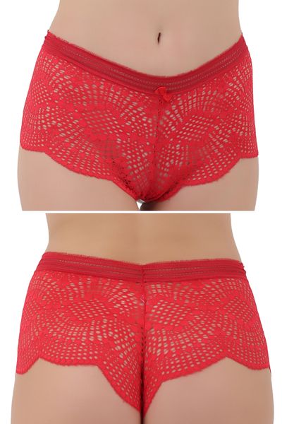 Merry Secret's Women's Lace Boxer Briefs