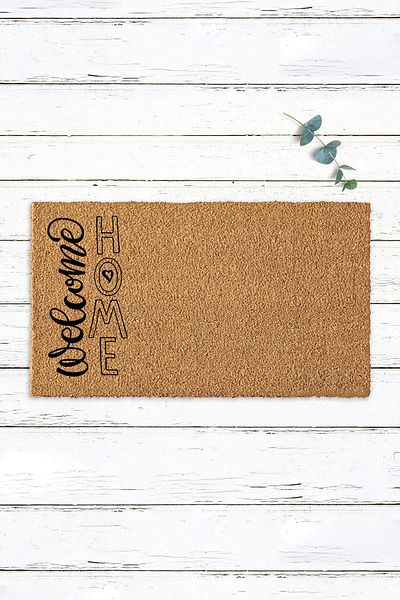 Paspas Yap Welcome Home Written Door Mat Model Home Entrance Mat Koko Mat