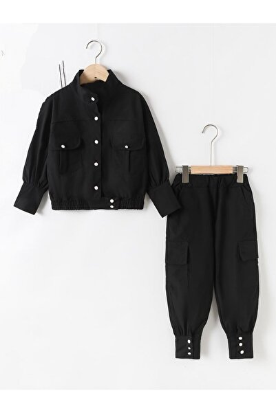 shop Ultimul set de primăvară din 2 piese, cu închidere cu capse, în tendințe.