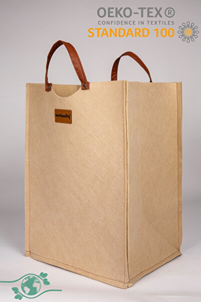 BabyModa Keçe Çocuk Oyuncak / Kirli Çamaşır Deposu , Çok Amaçlı Saklama Sepeti