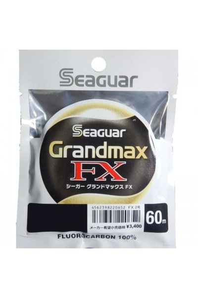 seaguar Grandmax SOFT 60mt 0,117mm %100 FluoroCarbon Misina