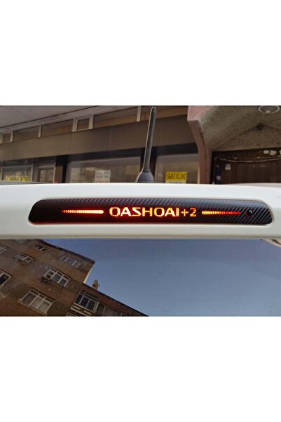 Redline Grafik Nissan Qashqai +2 2008-2015 3. Stop Kaplama Karbon Fren Lambas...
