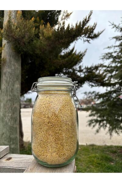 BATIAKDENİZ Orta Pilavlık Köy Bulguru Natural 3 Kg, Taş Değirmende Öğütülmüş ...