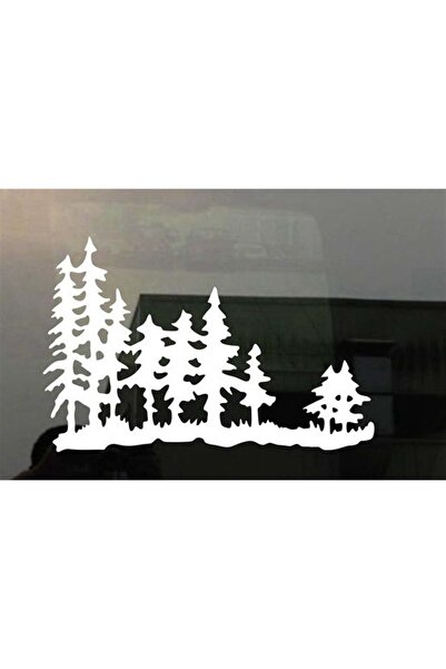 Redline Grafik ملصق أشجار الصنوبر