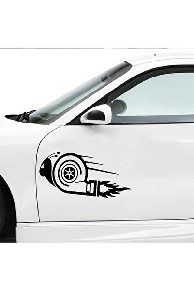 Redline Grafik ملصق حلزون توربو