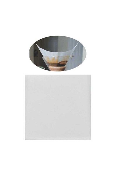 Epinox Coffee Filter-Glass Coffee Brewing White 50 Pieces (Chx-15)