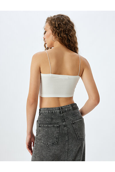Koton Γυναικείο εσώρουχο Slim Fit Crop με κορδόνι