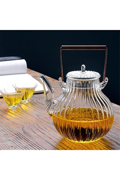 Arabest Heat Resistant Glass Teapot,Perfect for Fruit Flowering Tea Canister,Premium Tea Kettle Gift,750ml