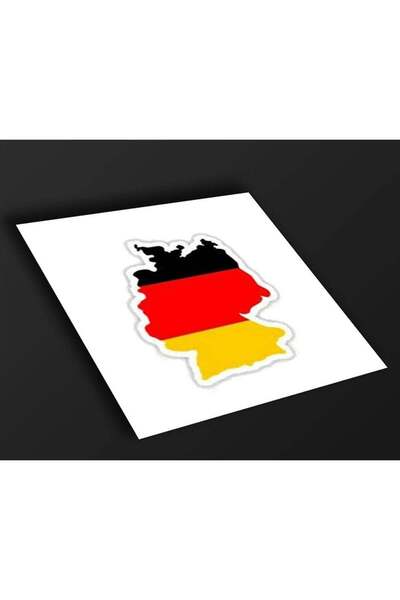 Redline Grafik ملصق علم ألمانيا