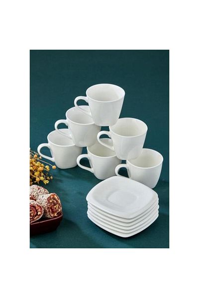 Cooker Ckr3300 Porcelain 6-Piece Coffee Cup Set