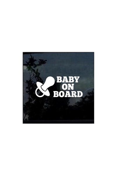 Redline Grafik Baby On Board Auto Sticker