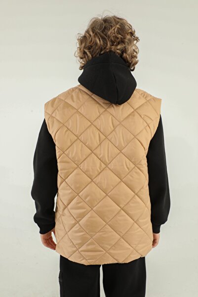 Black One Жилет для хлопчиків з високим коміром і ґудзиками